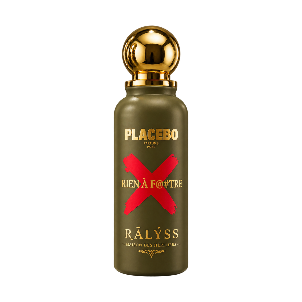 Rien à F@#tre – Placebo × Ralyss – Extrait de Parfum Placebo Paris